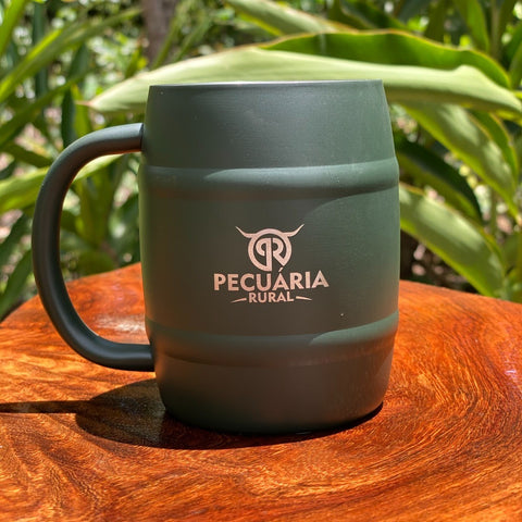 Image of Caneca Térmica Prime Verde Militar 420 ml