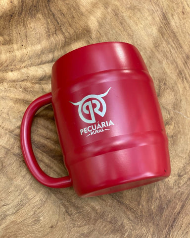 Image of Caneca Térmica Prime Vermelha 420 ml
