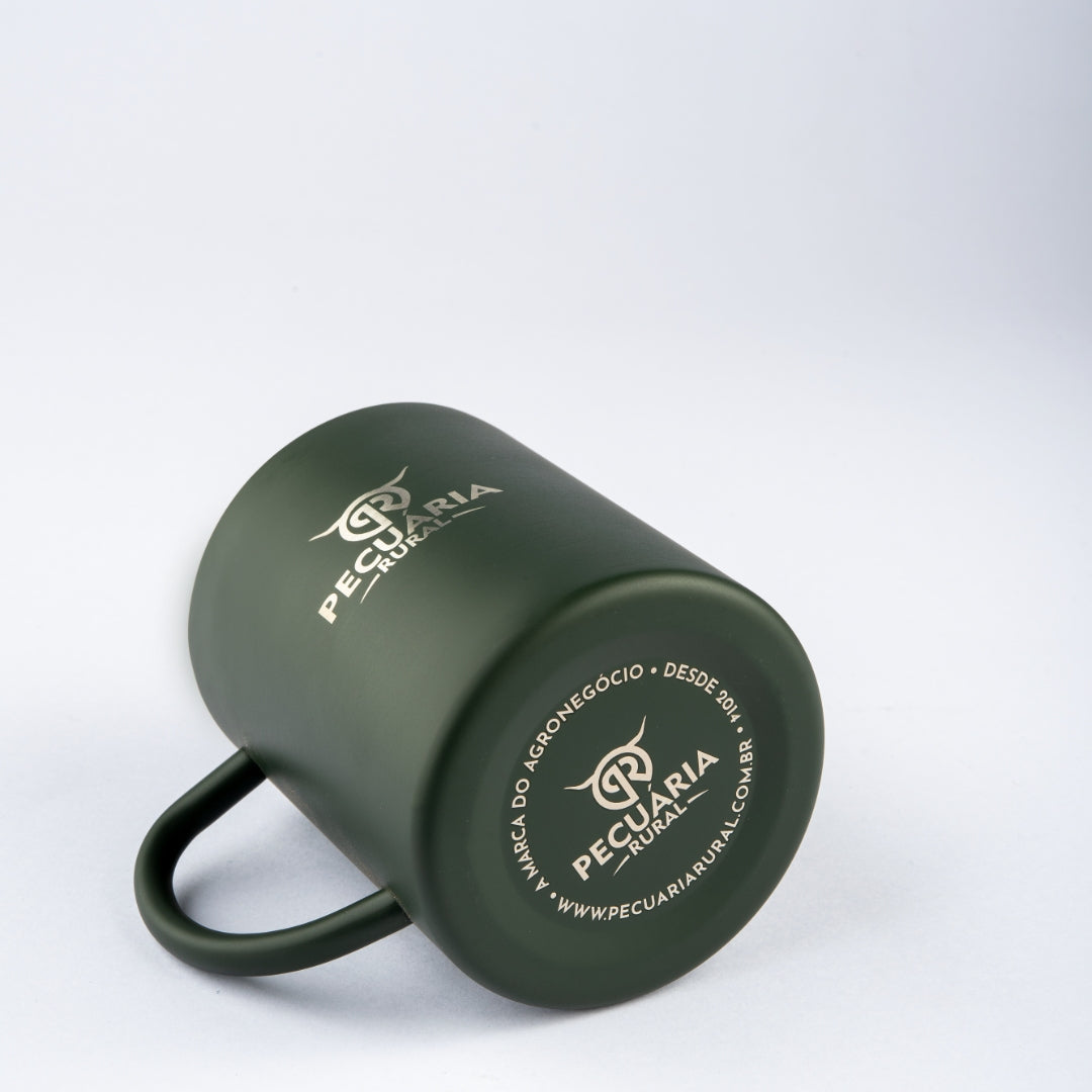 Caneca Térmica Classic Verde Militar 450 ml